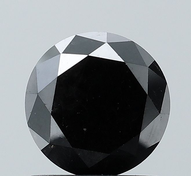 Loose Diamond - ROUND 1.35ct Black VS1 (1 of 1)