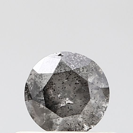 Loose Diamond - ROUND 0.49ct Salt and Pepper VS1: Loose Diamond - ROUND 0.49ct Salt and Pepper VS1 Source: Natural Shape: ROUND Carats: 0.49 Color: Salt and Pepper Certification: NONE Video: