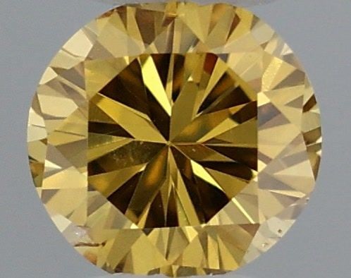 Loose Diamond - ROUND 0.17ct Fancy Deep Orangey Yellow: Loose Diamond - ROUND 0.17ct Fancy Deep Orangey Yellow Source: Natural Shape: ROUND Carats: 0.17 Color: Fancy Deep Orangey Yellow Certification: GIA Video: