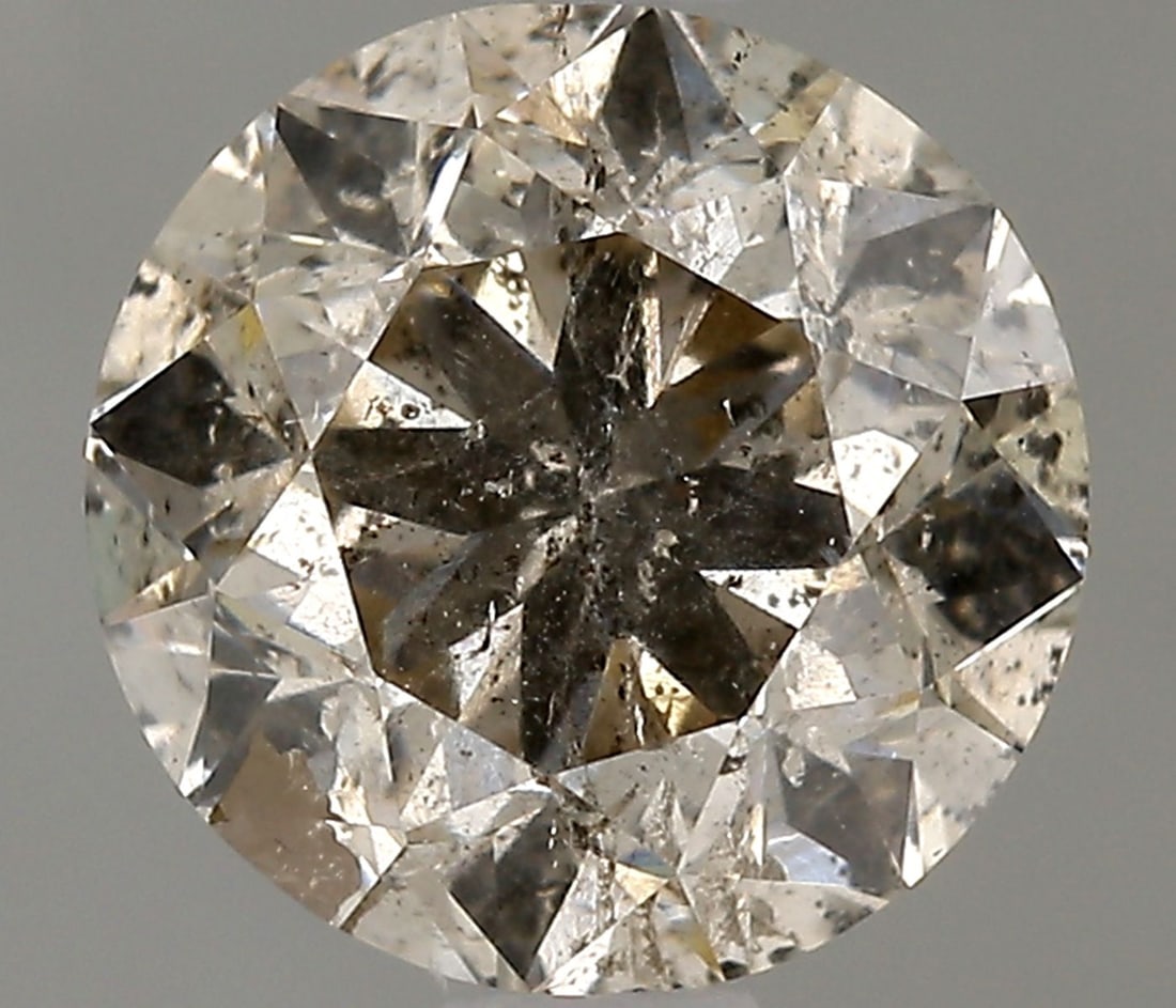 Loose Diamond - ROUND 0.91ct O-P I3: Loose Diamond - ROUND 0.91ct O-P I3 Source: Natural Shape: ROUND Carats: 0.91 Color: O-P Certification: NONE Video:
