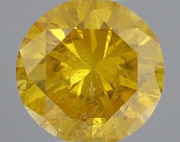 Loose Diamond - ROUND 0.33ct Fancy Vivid Orangey Yellow: Loose Diamond - ROUND 0.33ct Fancy Vivid Orangey Yellow Source: Natural Shape: ROUND Carats: 0.33 Color: Fancy Vivid Orangey Yellow Certification: GIA Video: