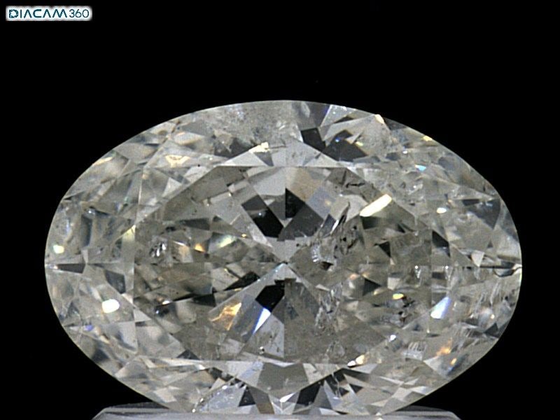 Loose Diamond - OVAL 1.03ct J I2: Loose Diamond - OVAL 1.03ct J I2 Source: Natural Shape: OVAL Carats: 1.03 Color: J Clarity: I2 Certification: NONE Video: