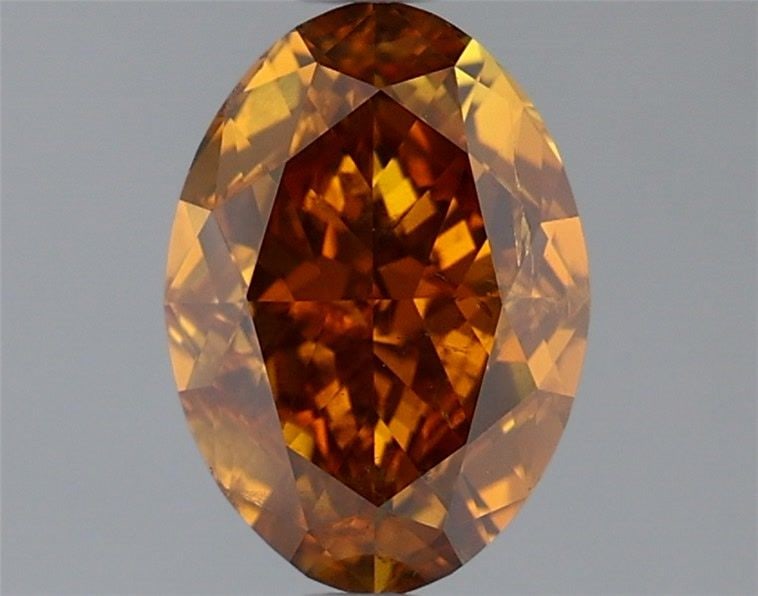 Loose Diamond - OVAL 2.01ct Fancy Deep Brown Orange I2: Loose Diamond - OVAL 2.01ct Fancy Deep Brown Orange I2 Source: Natural Shape: OVAL Carats: 2.01 Color: Fancy Deep Brown Orange Certification: GIA Video: