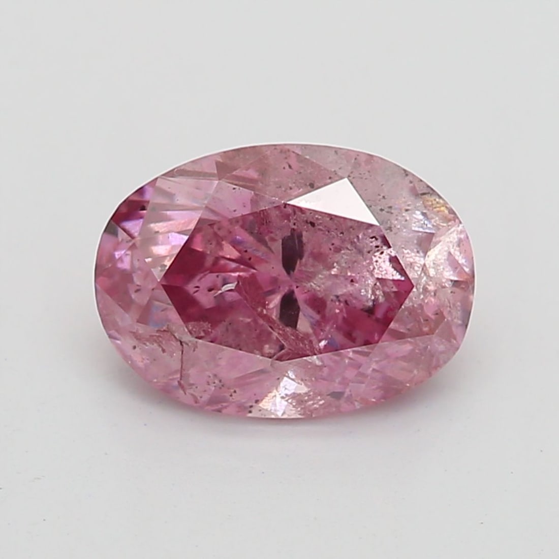 Loose Diamond - OVAL 0.61ct Fancy Intense Purplish Pink (1 of 1)