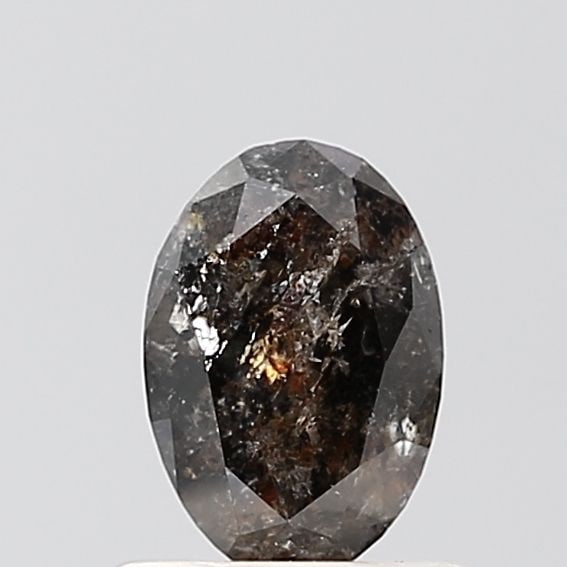 Loose Diamond - OVAL 0.55ct Salt and Pepper VS2 (1 of 1)