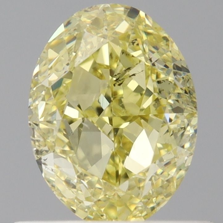Loose Diamond - OVAL 1.0ct Fancy Intense Yellow SI2: Loose Diamond - OVAL 1.0ct Fancy Intense Yellow SI2 Source: Natural Shape: OVAL Carats: 1.0 Color: Fancy Intense Yellow Certification: GIA The Diamond Depot Guarantee: All items in this auction are gu