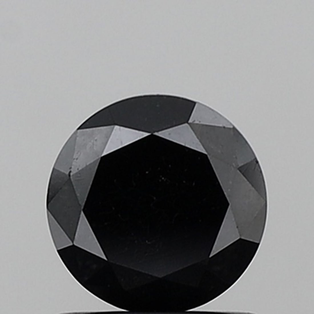 Loose Diamond - ROUND 1.21ct Fancy Black VS1: Loose Diamond - ROUND 1.21ct Fancy Black VS1 Source: Natural Shape: ROUND Carats: 1.21 Color: Fancy Black Certification: NONE Video: