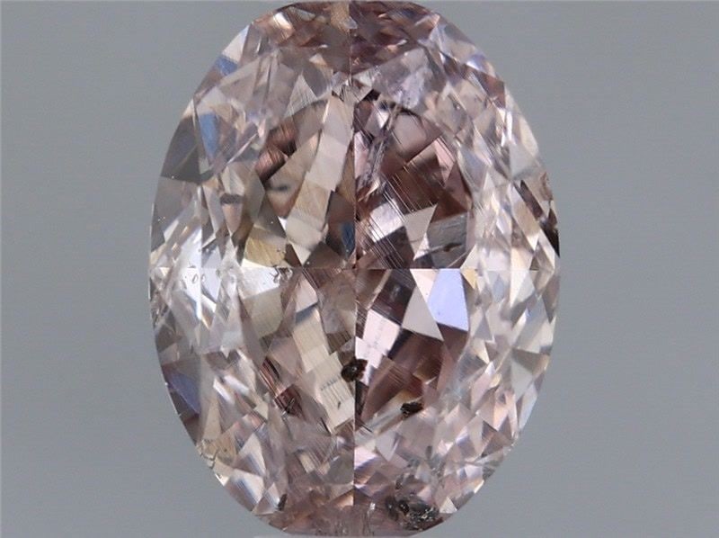 Loose Diamond - OVAL 1.09ct Fancy Brown Pink I1: Loose Diamond - OVAL 1.09ct Fancy Brown Pink I1 Source: Natural Shape: OVAL Carats: 1.09 Color: Fancy Brown Pink Certification: GIA Video:
