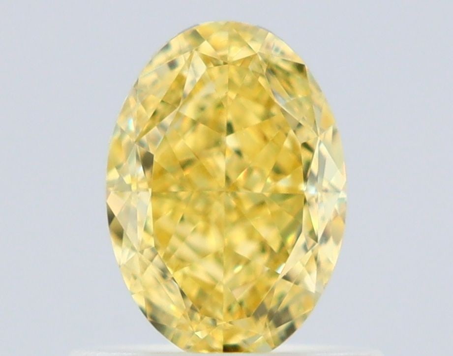 Loose Diamond - OVAL 0.72ct Fancy Intense Yellow VS1: Loose Diamond - OVAL 0.72ct Fancy Intense Yellow VS1 Source: Natural Shape: OVAL Carats: 0.72 Color: Fancy Intense Yellow Certification: GIA Video: