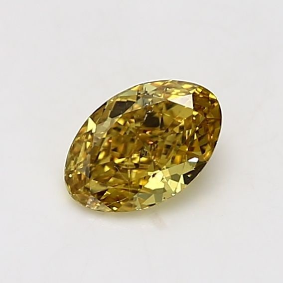 Loose Diamond - OVAL 0.57ct Fancy Deep Yellow SI2 (1 of 1)