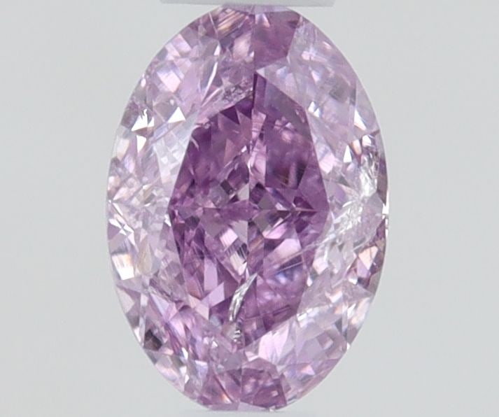 Loose Diamond - OVAL 0.21ct Fancy Intense Pink Purple I2: Loose Diamond - OVAL 0.21ct Fancy Intense Pink Purple I2 Source: Natural Shape: OVAL Carats: 0.21 Color: Fancy Intense Pink Purple Certification: GIA Video: