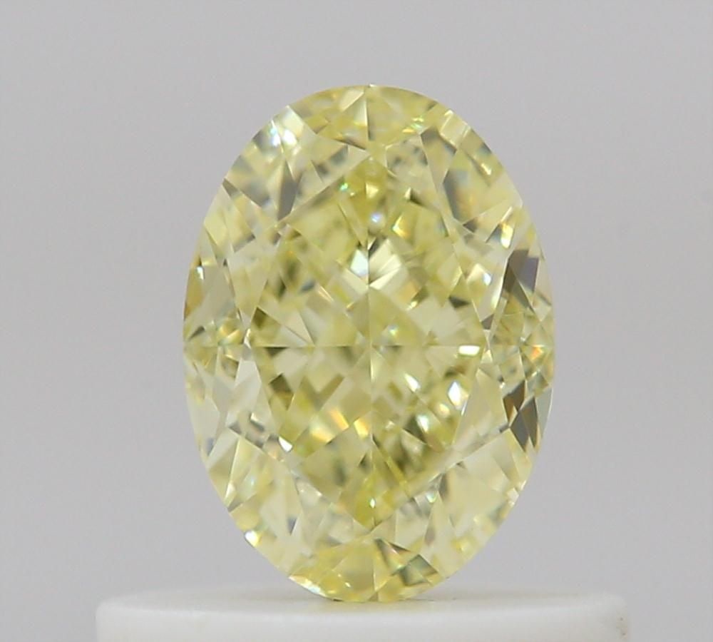 Loose Diamond - OVAL 0.61ct Fancy Yellow VVS2: Loose Diamond - OVAL 0.61ct Fancy Yellow VVS2 Source: Natural Shape: OVAL Carats: 0.61 Color: Fancy Yellow Certification: GIA Video: