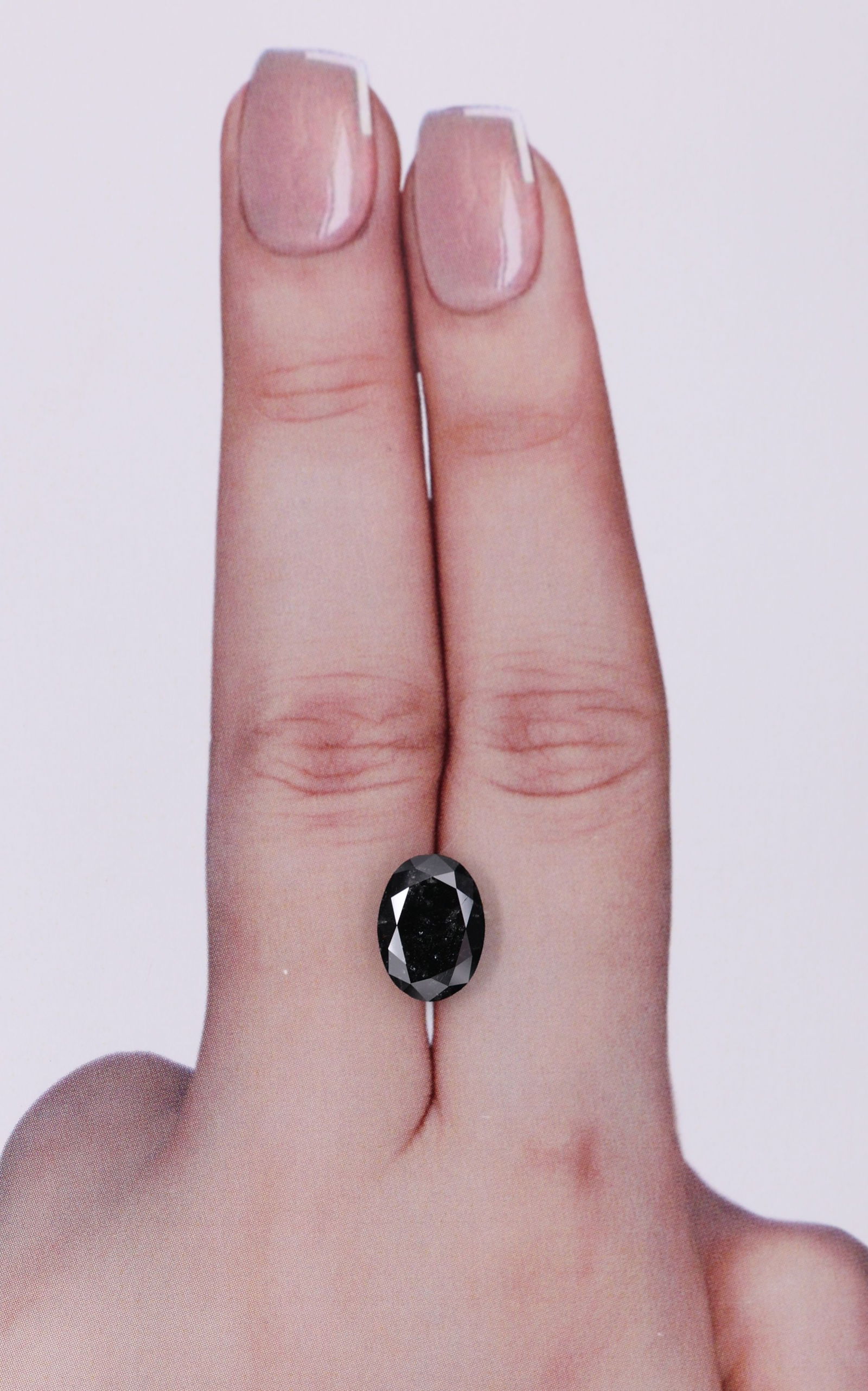 Loose Diamond - OVAL 2.2ct Fancy Black VVS2 (1 of 1)