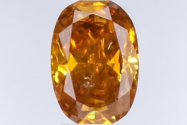 Loose Diamond - OVAL 0.36ct Fancy Deep Orange Brown: Loose Diamond - OVAL 0.36ct Fancy Deep Orange Brown Source: Natural Shape: OVAL Carats: 0.36 Color: Fancy Deep Orange Brown Certification: GIA Video: