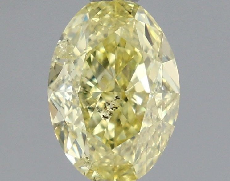 Loose Diamond - OVAL 1.02ct Fancy Intense Yellow I1: Loose Diamond - OVAL 1.02ct Fancy Intense Yellow I1 Source: Natural Shape: OVAL Carats: 1.02 Color: Fancy Intense Yellow Certification: GIA Video: