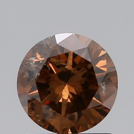 Loose Diamond - ROUND 1.03ct Fancy Light Brown SI2: Loose Diamond - ROUND 1.03ct Fancy Light Brown SI2 Source: Natural Shape: ROUND Carats: 1.03 Color: Fancy Light Brown Certification: NONE Video:
