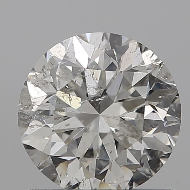 Loose Diamond - ROUND 0.9ct J I2: Loose Diamond - ROUND 0.9ct J I2 Source: Natural Shape: ROUND Carats: 0.9 Color: J Clarity: I2 Certification: GIA Video: