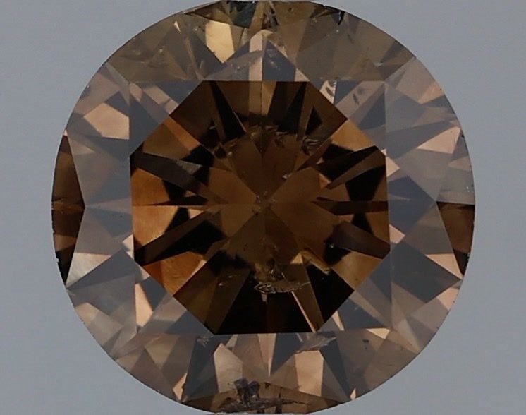 Loose Diamond - ROUND 1.17ct Fancy Dark Yellowish Brown: Loose Diamond - ROUND 1.17ct Fancy Dark Yellowish Brown Source: Natural Shape: ROUND Carats: 1.17 Color: Fancy Dark Yellowish Brown Certification: GIA Video: