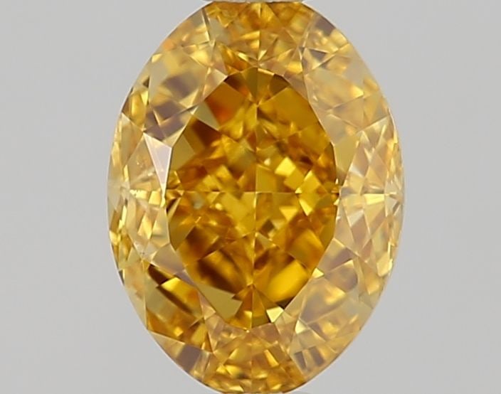 Loose Diamond - OVAL 1.0ct Fancy Vivid Orange Yellow VS2: Loose Diamond - OVAL 1.0ct Fancy Vivid Orange Yellow VS2 Source: Natural Shape: OVAL Carats: 1.0 Color: Fancy Vivid Orange Yellow Certification: GIA Video: