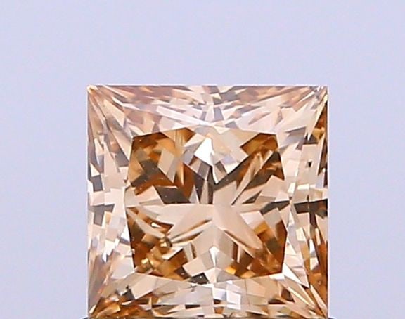 Loose Diamond - PRINCESS 1.03ct Light Brown VVS2: Loose Diamond - PRINCESS 1.03ct Light Brown VVS2 Source: Natural Shape: PRINCESS Carats: 1.03 Color: Light Brown Certification: NONE Video: