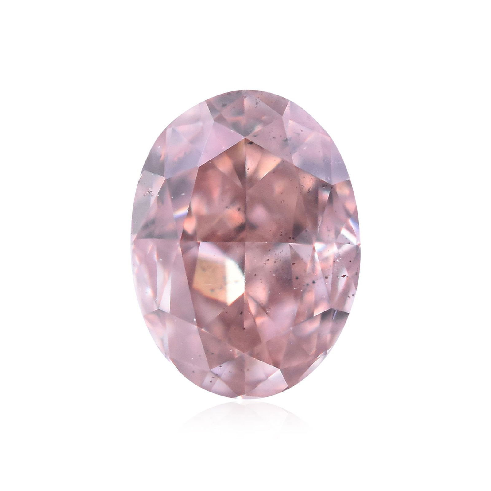 Loose Diamond - OVAL 0.15ct Fancy Pink SI2: Loose Diamond - OVAL 0.15ct Fancy Pink SI2 Source: Natural Shape: OVAL Carats: 0.15 Color: Fancy Pink Certification: GIA Video:
