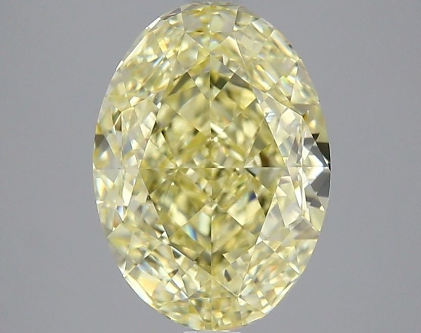 Loose Diamond - OVAL 3.0ct Fancy Light Yellow VS1: Loose Diamond - OVAL 3.0ct Fancy Light Yellow VS1 Source: Natural Shape: OVAL Carats: 3.0 Color: Fancy Light Yellow Certification: GIA Video: