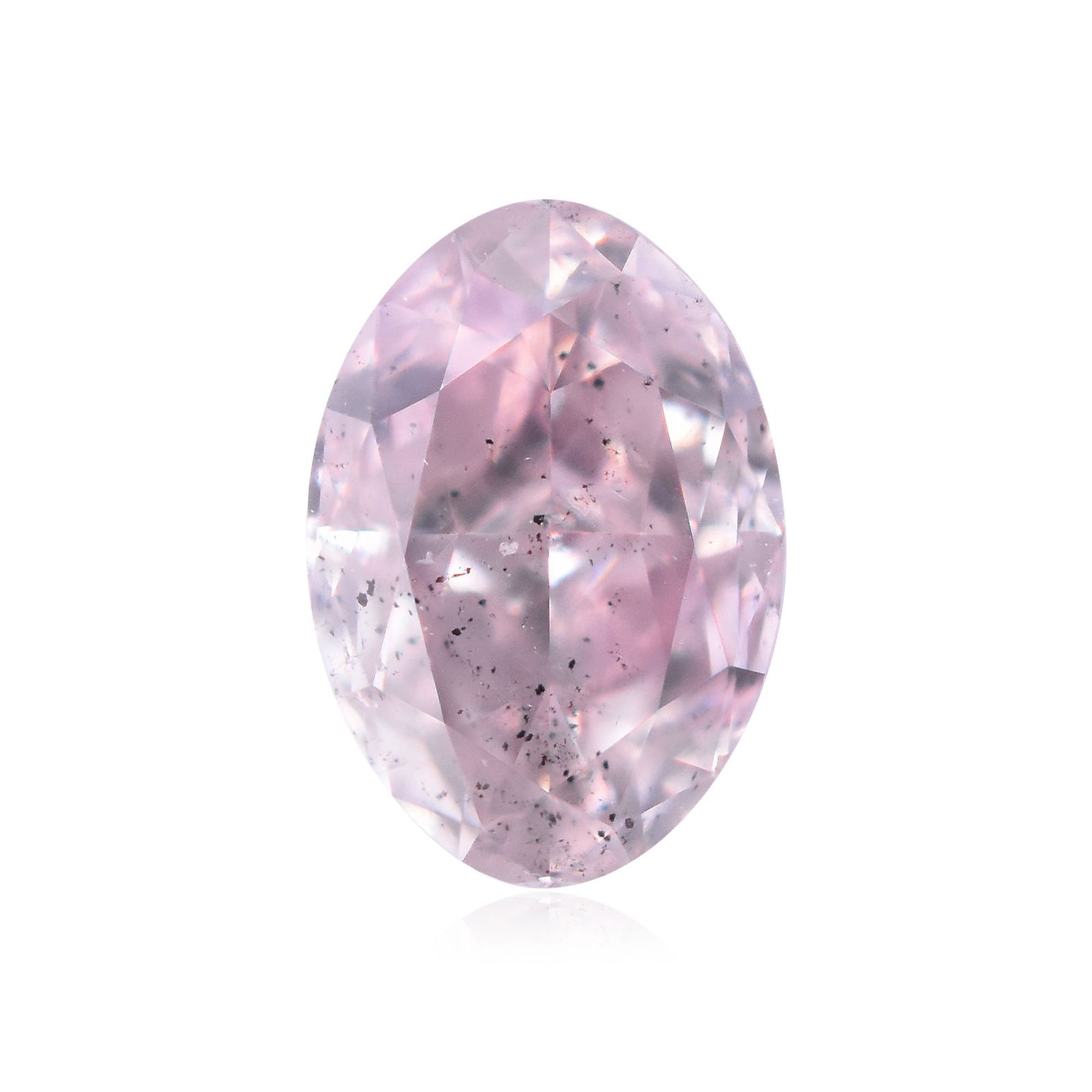 Loose Diamond - OVAL 0.25ct Fancy Purplish Pink SI2: Loose Diamond - OVAL 0.25ct Fancy Purplish Pink SI2 Source: Natural Shape: OVAL Carats: 0.25 Color: Fancy Purplish Pink Certification: GIA Video: