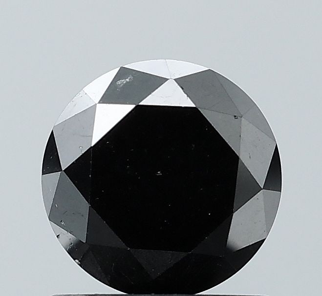 Loose Diamond - ROUND 1.34ct Black VVS2: Loose Diamond - ROUND 1.34ct Black VVS2 Source: Natural Shape: ROUND Carats: 1.34 Color: Black Certification: NONE Video: