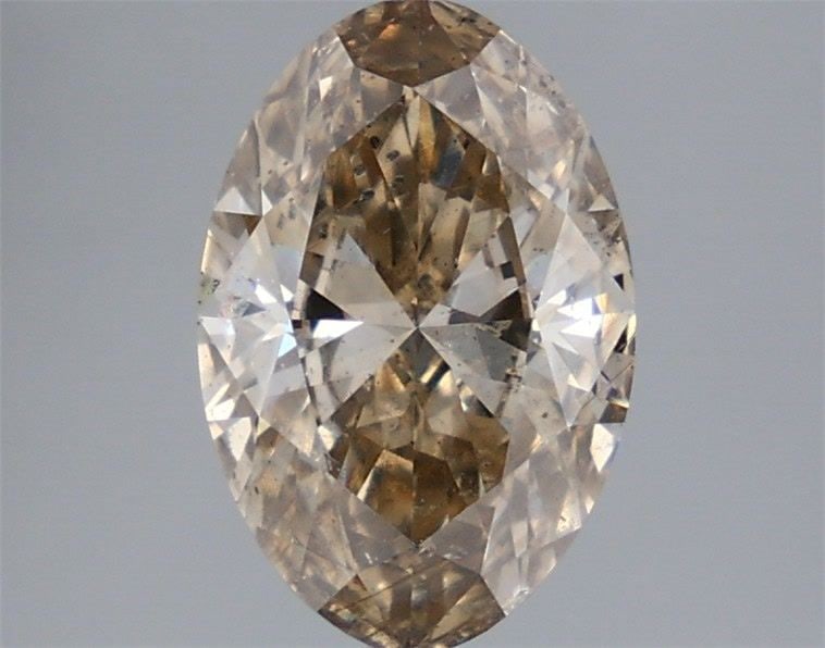 Loose Diamond - OVAL 2.01ct Fancy Yellowish Brown I1: Loose Diamond - OVAL 2.01ct Fancy Yellowish Brown I1 Source: Natural Shape: OVAL Carats: 2.01 Color: Fancy Yellowish Brown Certification: GIA Video: