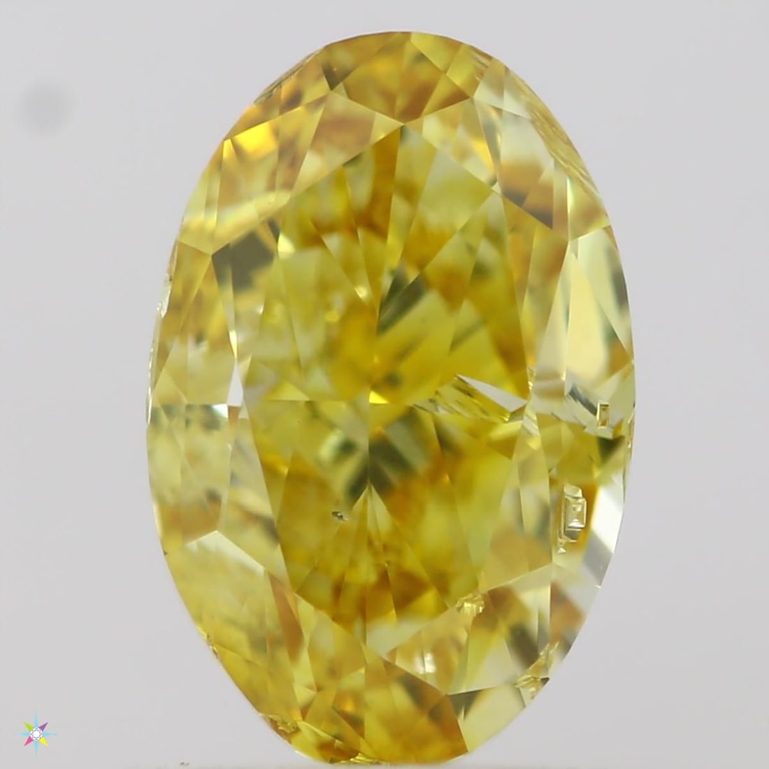 Loose Diamond - OVAL 1.14ct Fancy Vivid Orangey Yellow SI1: Loose Diamond - OVAL 1.14ct Fancy Vivid Orangey Yellow SI1 Source: Natural Shape: OVAL Carats: 1.14 Color: Fancy Vivid Orangey Yellow Certification: GIA Video: