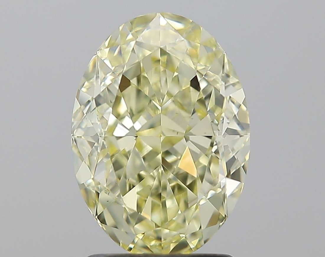 Loose Diamond - OVAL 2.12ct Fancy Yellow VS2: Loose Diamond - OVAL 2.12ct Fancy Yellow VS2 Source: Natural Shape: OVAL Carats: 2.12 Color: Fancy Yellow Certification: GIA Video:
