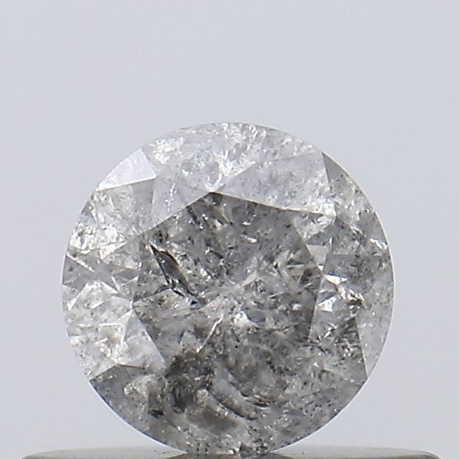 Loose Diamond - ROUND 0.37ct Salt and Pepper I3: Loose Diamond - ROUND 0.37ct Salt and Pepper I3 Source: Natural Shape: ROUND Carats: 0.37 Color: Salt and Pepper Certification: NONE Video: