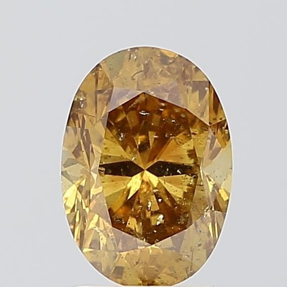 Loose Diamond - OVAL 1.52ct Yellow I2: Loose Diamond - OVAL 1.52ct Yellow I2 Source: Natural Shape: OVAL Carats: 1.52 Color: Yellow Certification: NONE Video: