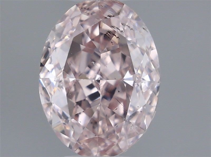 Loose Diamond - OVAL 0.51ct Fancy Light Pink SI2: Loose Diamond - OVAL 0.51ct Fancy Light Pink SI2 Source: Natural Shape: OVAL Carats: 0.51 Color: Fancy Light Pink Certification: GIA Video: