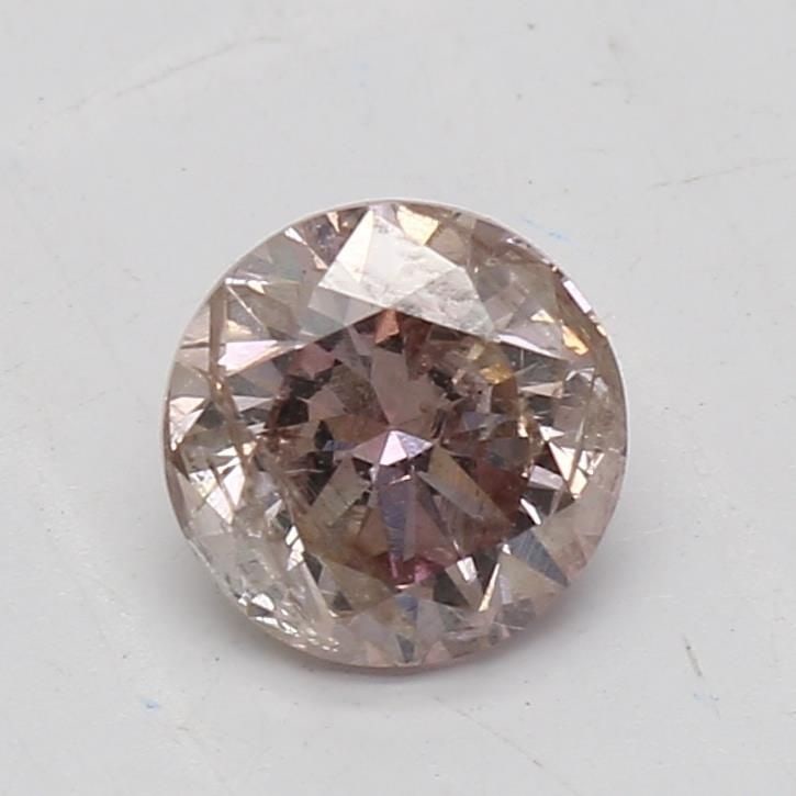 Loose Diamond - ROUND 0.5ct Fancy Brown Pink (1 of 1)