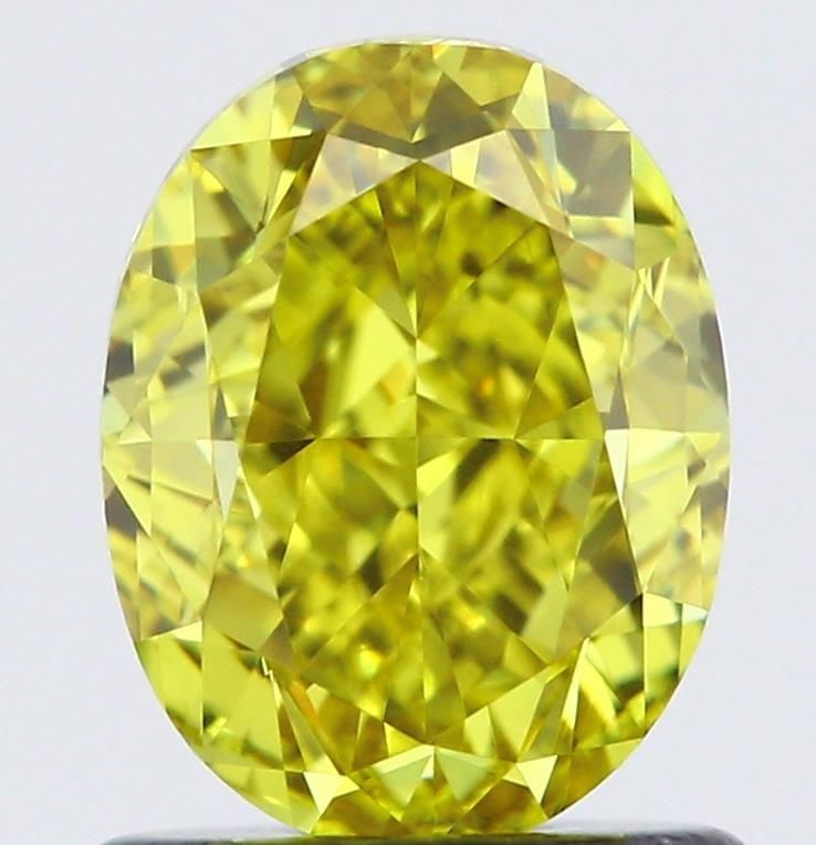 Loose Diamond - OVAL 1.51ct Fancy Vivid Yellow VS1: Loose Diamond - OVAL 1.51ct Fancy Vivid Yellow VS1 Source: Natural Shape: OVAL Carats: 1.51 Color: Fancy Vivid Yellow Certification: GIA Video: