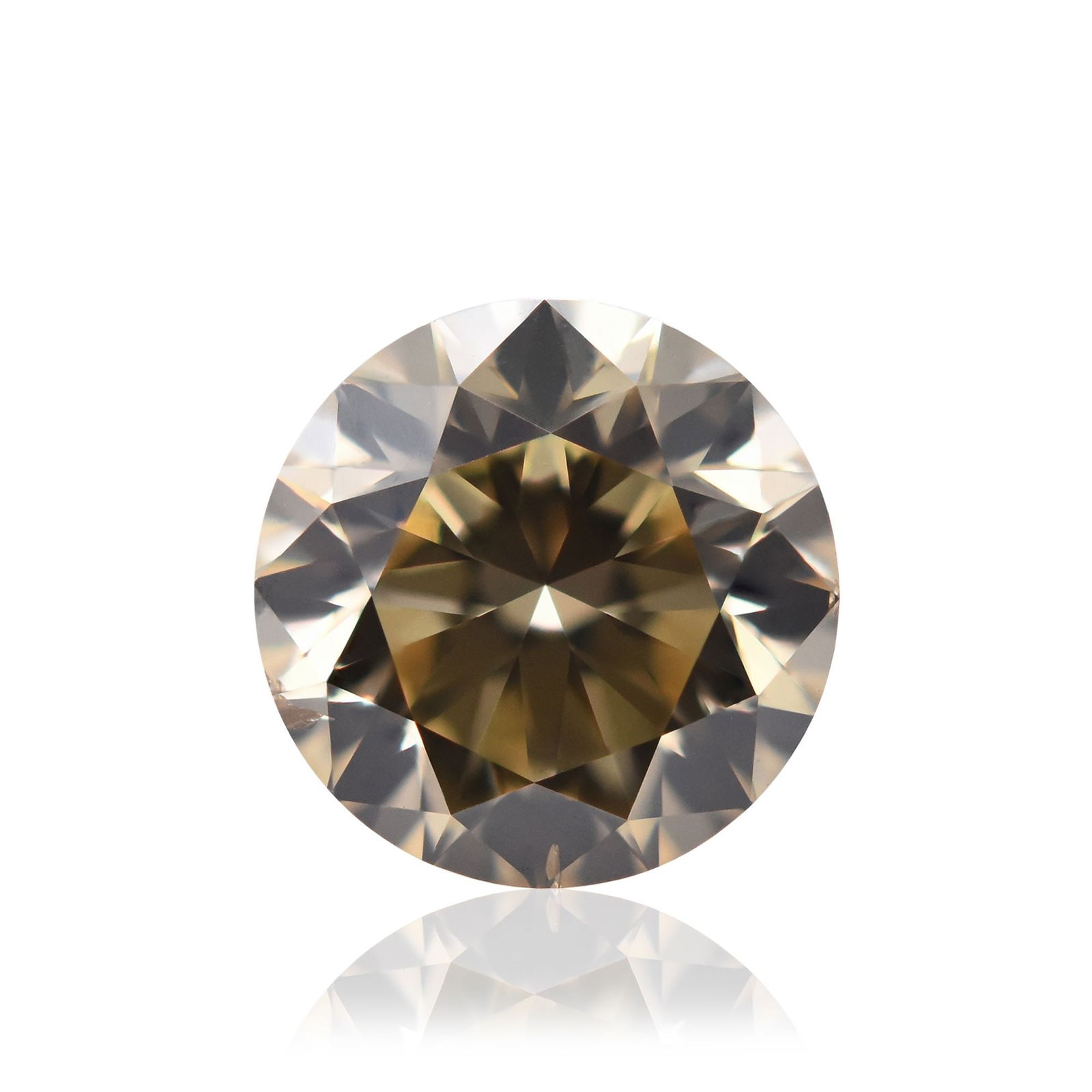 Loose Diamond - ROUND 1.01ct Fancy Brown Yellow SI1: Loose Diamond - ROUND 1.01ct Fancy Brown Yellow SI1 Source: Natural Shape: ROUND Carats: 1.01 Color: Fancy Brown Yellow Certification: GIA Video: