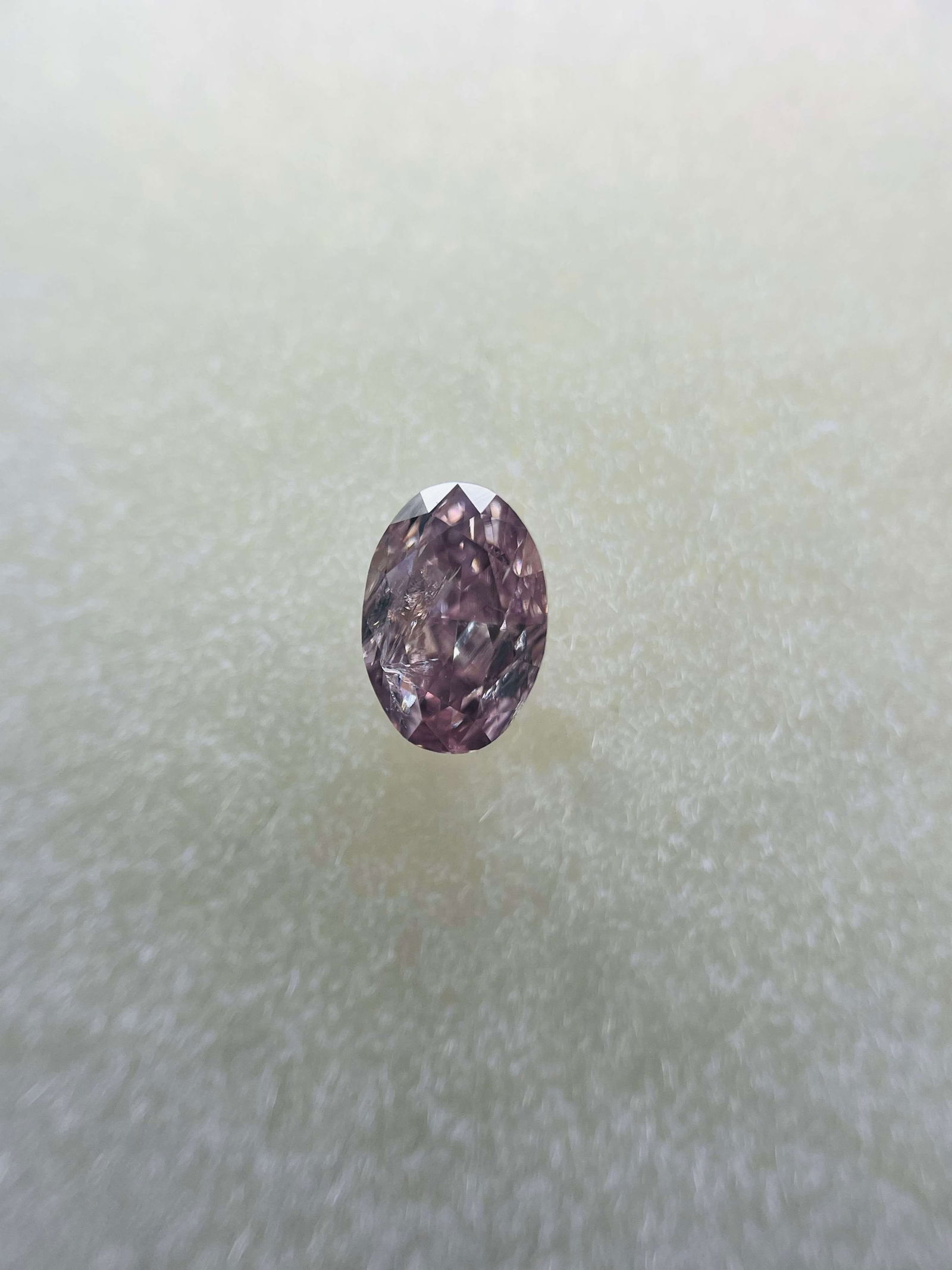 Loose Diamond - OVAL 0.43ct Fancy Brown Pink I3: Loose Diamond - OVAL 0.43ct Fancy Brown Pink I3 Source: Natural Shape: OVAL Carats: 0.43 Color: Fancy Brown Pink Certification: GIA The Diamond Depot Guarantee: All items in this auction are guarantee