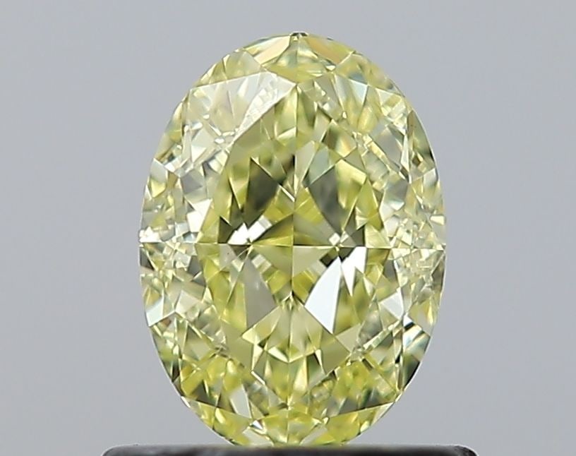Loose Diamond - OVAL 0.8ct Fancy Yellow VVS2: Loose Diamond - OVAL 0.8ct Fancy Yellow VVS2 Source: Natural Shape: OVAL Carats: 0.8 Color: Fancy Yellow Certification: GIA Video: