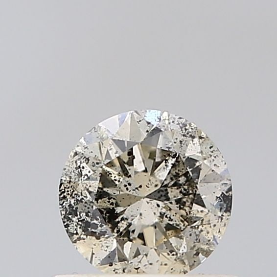 Loose Diamond - ROUND 0.52ct Salt and Pepper VVS2: Loose Diamond - ROUND 0.52ct Salt and Pepper VVS2 Source: Natural Shape: ROUND Carats: 0.52 Color: Salt and Pepper Certification: NONE Video: