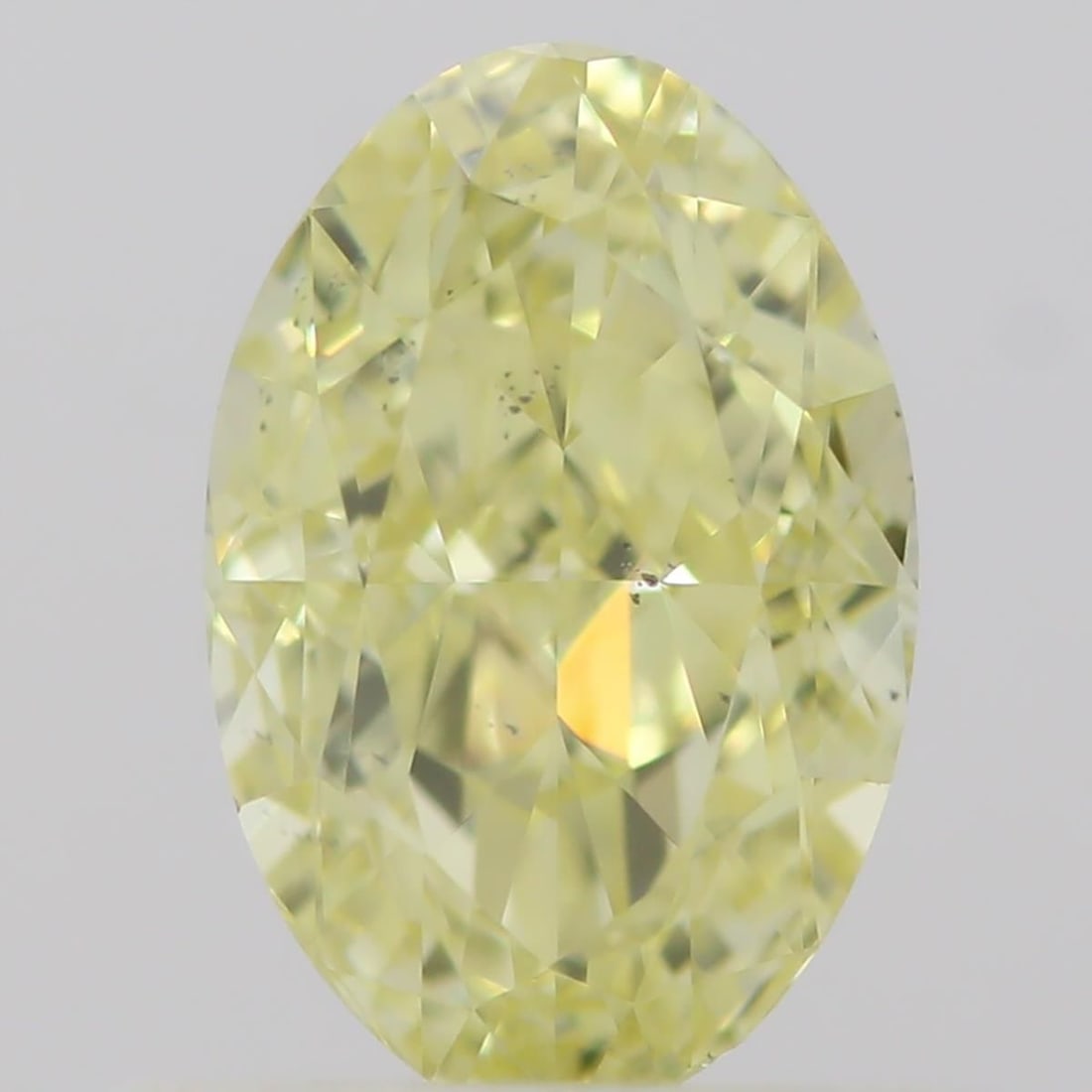Loose Diamond - OVAL 0.6ct Fancy Yellow SI1: Loose Diamond - OVAL 0.6ct Fancy Yellow SI1 Source: Natural Shape: OVAL Carats: 0.6 Color: Fancy Yellow Certification: GIA Video: