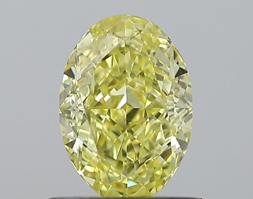 Loose Diamond - OVAL 0.81ct Fancy Intense Yellow VVS1: Loose Diamond - OVAL 0.81ct Fancy Intense Yellow VVS1 Source: Natural Shape: OVAL Carats: 0.81 Color: Fancy Intense Yellow Certification: GIA Video: