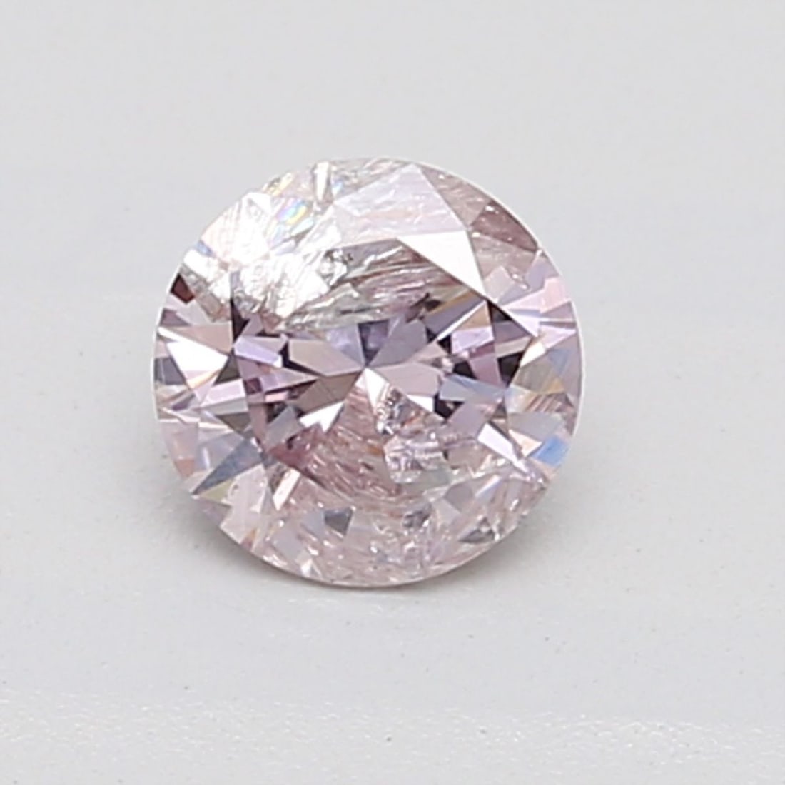 Loose Diamond - ROUND 0.58ct Fancy Brownish Purple Pink: Loose Diamond - ROUND 0.58ct Fancy Brownish Purple Pink Source: Natural Shape: ROUND Carats: 0.58 Color: Fancy Brownish Purple Pink Certification: GIA Video: