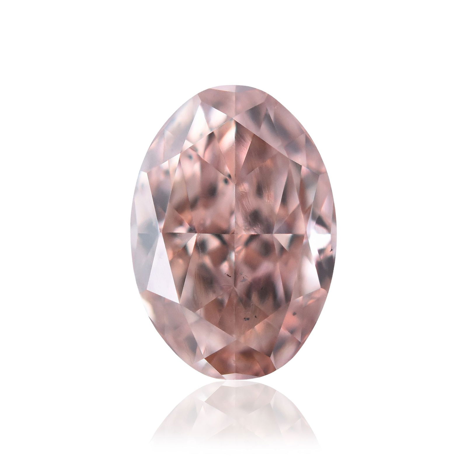 Loose Diamond - OVAL 0.45ct Fancy Brownish Orangey Pink VS2: Loose Diamond - OVAL 0.45ct Fancy Brownish Orangey Pink VS2 Source: Natural Shape: OVAL Carats: 0.45 Color: Fancy Brownish Orangey Pink Certification: GIA Video: