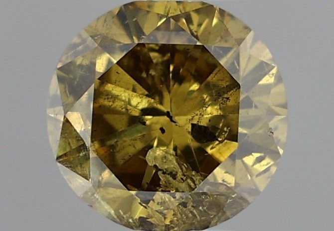 Loose Diamond - ROUND 0.36ct Fancy Dark Brown Greenish Yellow: Loose Diamond - ROUND 0.36ct Fancy Dark Brown Greenish Yellow Source: Natural Shape: ROUND Carats: 0.36 Color: Fancy Dark Brown Greenish Yellow Certification: GIA Video:
