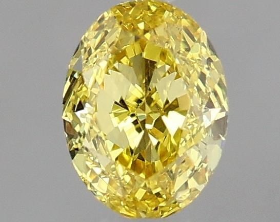 Loose Diamond - OVAL 0.41ct Fancy Vivid Yellow VVS1: Loose Diamond - OVAL 0.41ct Fancy Vivid Yellow VVS1 Source: Natural Shape: OVAL Carats: 0.41 Color: Fancy Vivid Yellow Certification: GIA Video: