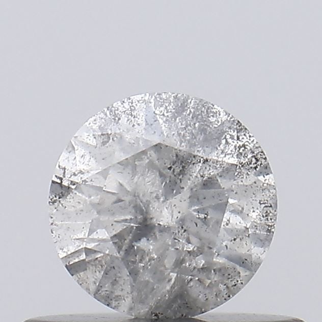 Loose Diamond - ROUND 0.39ct Salt and Pepper I3: Loose Diamond - ROUND 0.39ct Salt and Pepper I3 Source: Natural Shape: ROUND Carats: 0.39 Color: Salt and Pepper Certification: NONE Video: