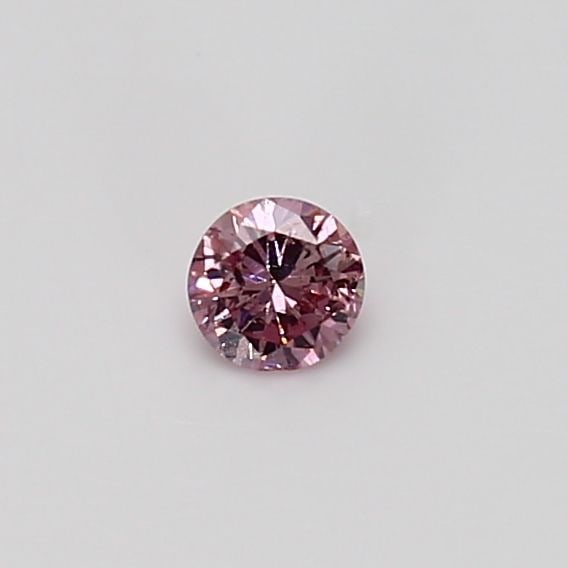 Loose Diamond - ROUND 0.12ct Fancy Pink SI1: Loose Diamond - ROUND 0.12ct Fancy Pink SI1 Source: Natural Shape: ROUND Carats: 0.12 Color: Fancy Pink Certification: GIA Video: