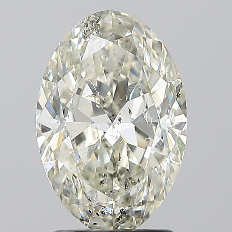 Loose Diamond - OVAL 2.01ct J SI2: Loose Diamond - OVAL 2.01ct J SI2 Source: Natural Shape: OVAL Carats: 2.01 Color: J Clarity: SI2 Certification: HRD Video: