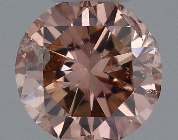 Loose Diamond - ROUND 0.28ct Fancy Brownish Orangey Pink: Loose Diamond - ROUND 0.28ct Fancy Brownish Orangey Pink Source: Natural Shape: ROUND Carats: 0.28 Color: Fancy Brownish Orangey Pink Certification: GIA Video: